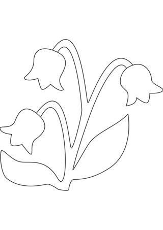 Fleur 034 - Coloriages fleurs, fruits et légumes - Coloriages - 10doigts.fr